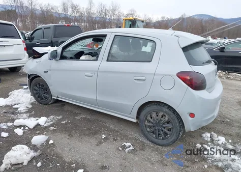 2015 Mitsubishi Mirage De/Rf from USA, damaged, VIN ML32A3HJ7FH001809